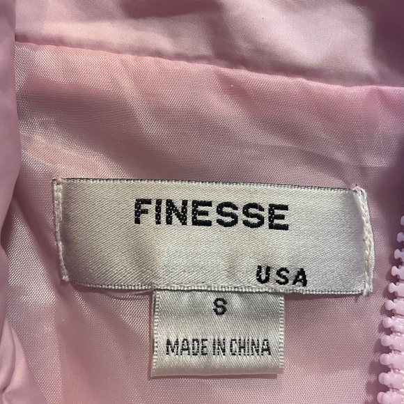 FINESSE Y2k Vintage Jacket Sz Small - Picture 4 of 4